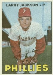 1967 Topps Baseball Cards      229     Larry Jackson